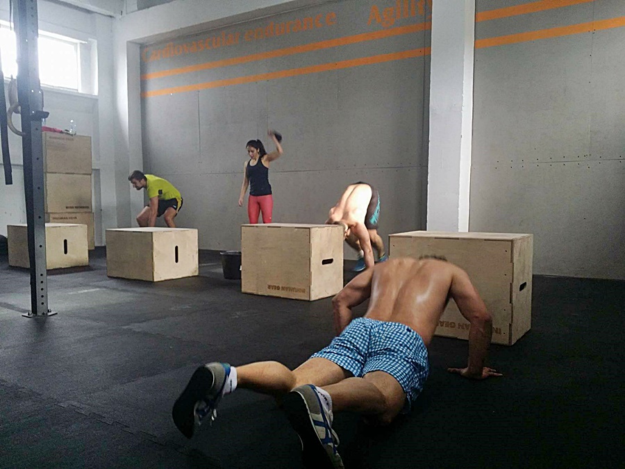 Hokej pod wodą Walenie CrossFit 2017